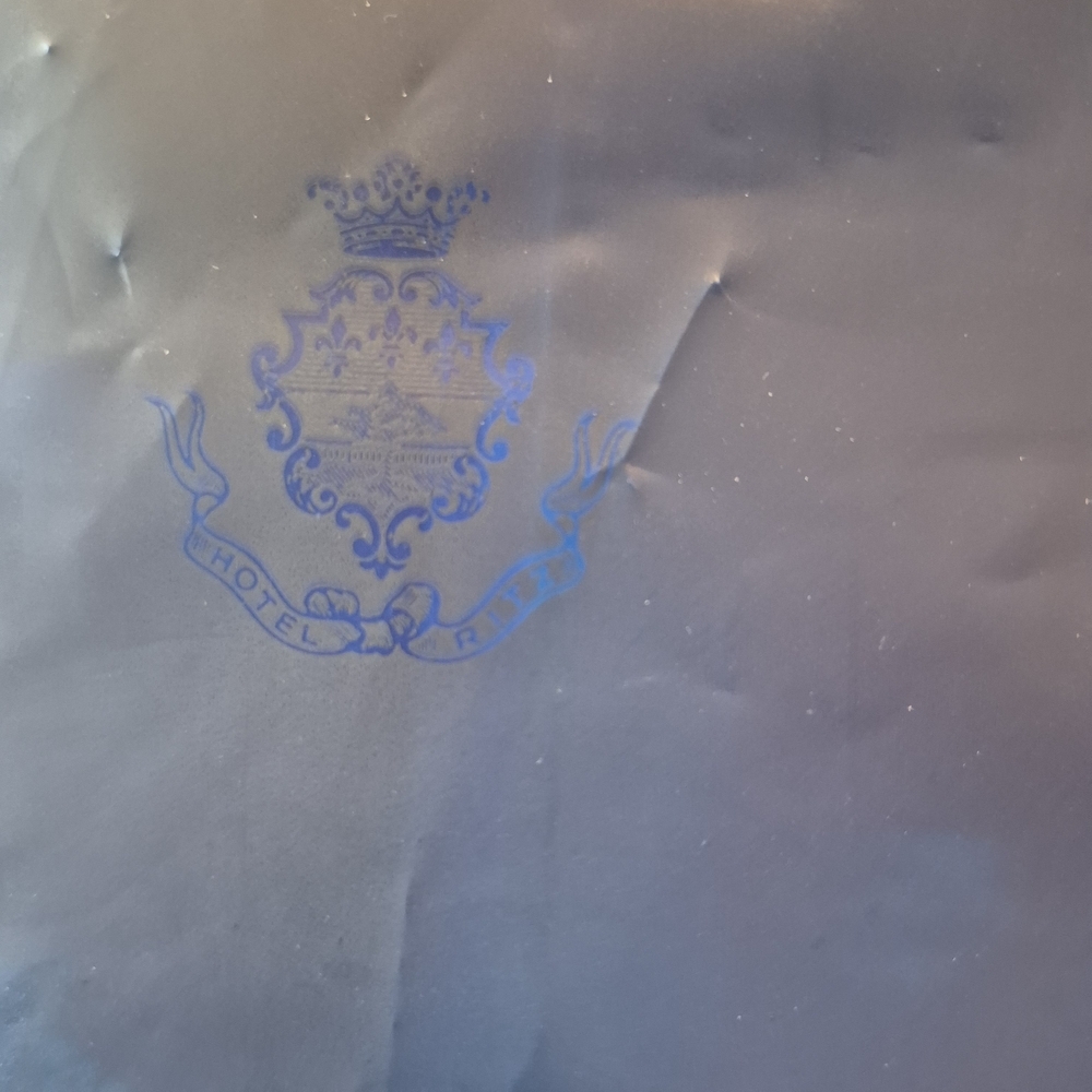 Ritz Paris Blue Shopping Bag - Picture 6 of 16